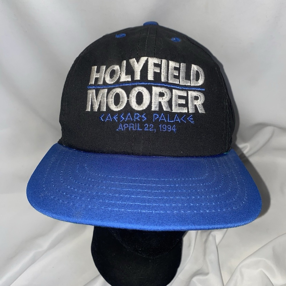 Vintage Holyfield‎ Vs Moorer Strapback Hat 1994 Ceasars Palace Vegas Boxing